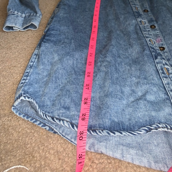 Long sleeve vintage open shirt - Picture 6 of 6